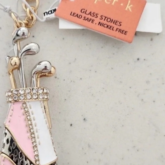 Piper K Golf Bag Purse Charm - Picture 7 of 13